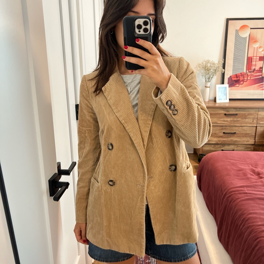 H&M corduroy blazer